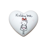 Kislány lesz 6x6x3,5cm