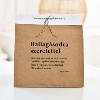 Dísztasak "Ballagásodra szeretettel!" felirattal