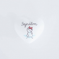 Sajnálom! 6x6x3,5cm lányoknak